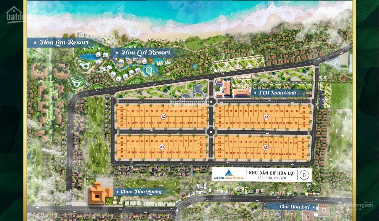 Đất nền Hòa Lợi -  xã Xuân Cảnh - Thị trấn Sông Cầu, Tp Phú Yên