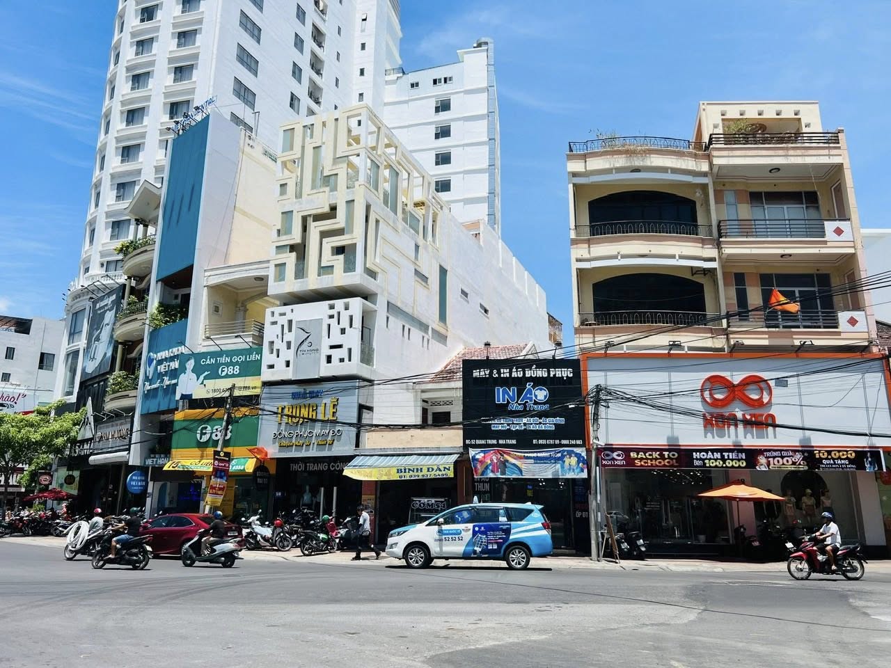 Bán gấp căn nhà phố kinh doanh mặt tiền đường Quang Trung, Nha Trang