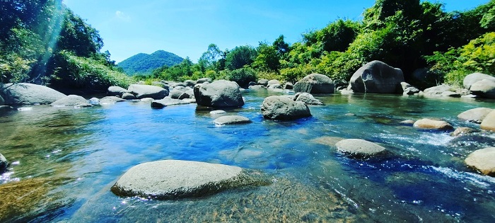 Suối dài gần 500m Vạn Phú, Vạn Ninh Bắc Vân Phong