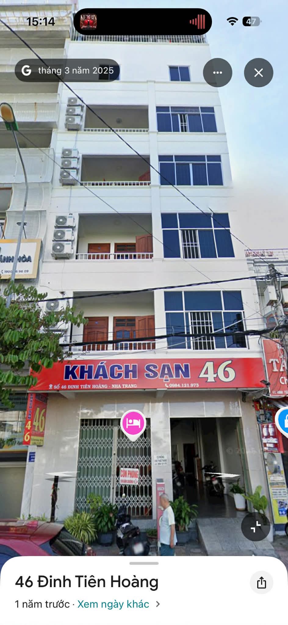 Bán khách sạn mặt đường Đinh Tiên Hoàng, Nha Trang, cách Biển 100m, 27 phòng.