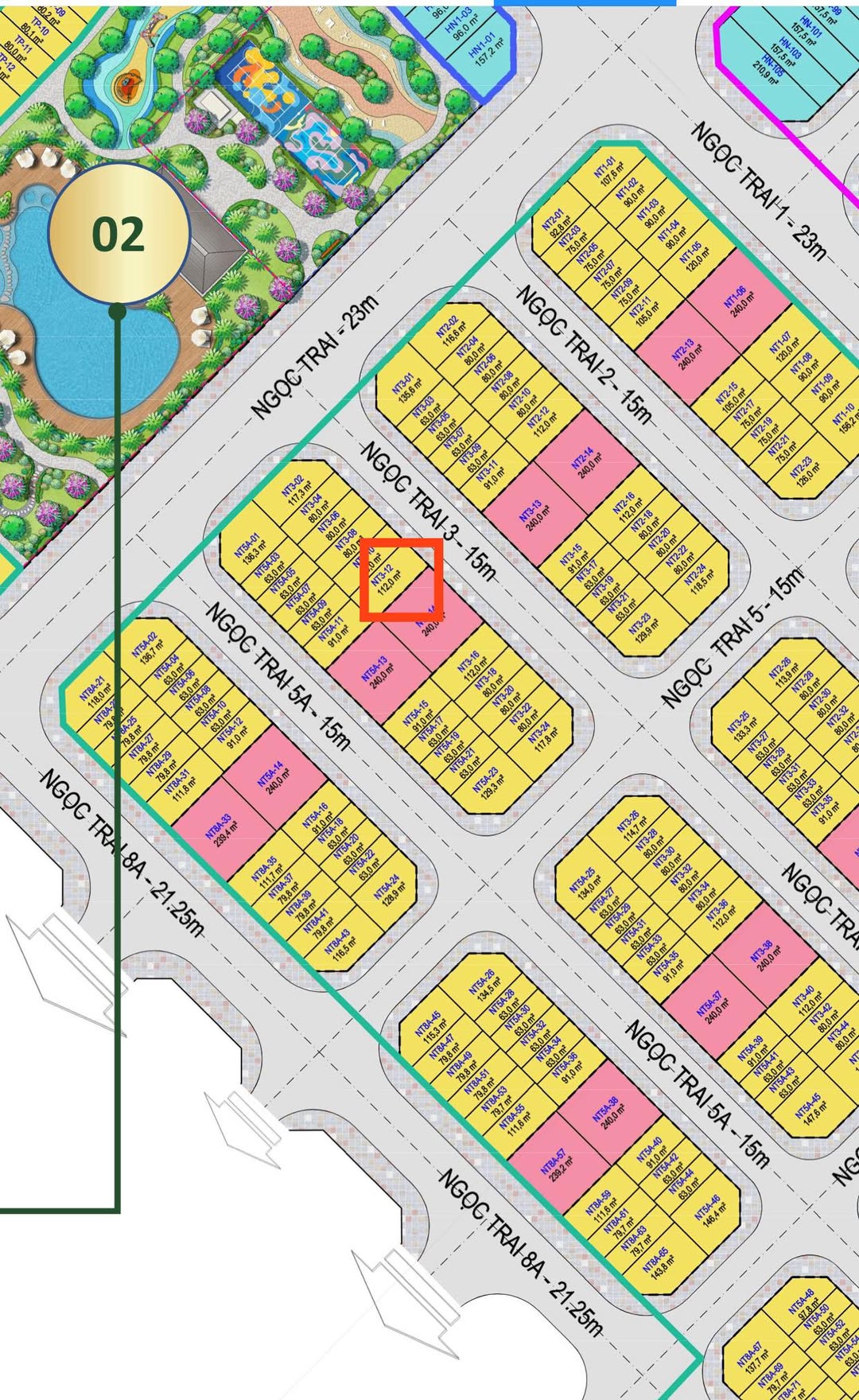 Bán căn xẻ khe gần Công viên Vinhomes Pearl Bay Nha Trang