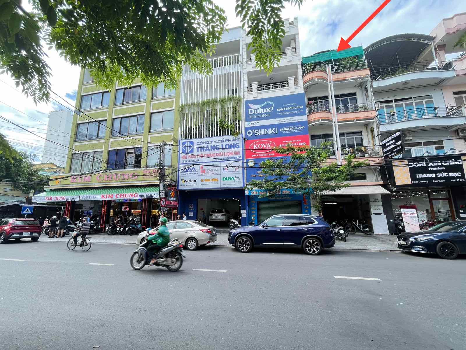 Cho Thuê Nhà Nguyên Căn đường Ngô Gia Tự, Nha Trang, cạnh Chợ Xóm Mới