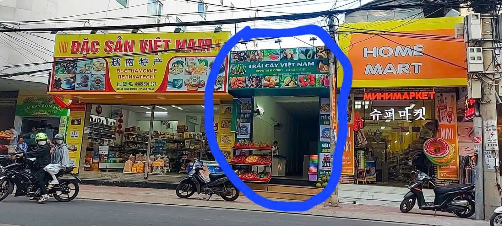 Bán nhà mặt phố đường Hùng Vương khu phố Tây Nha Trang