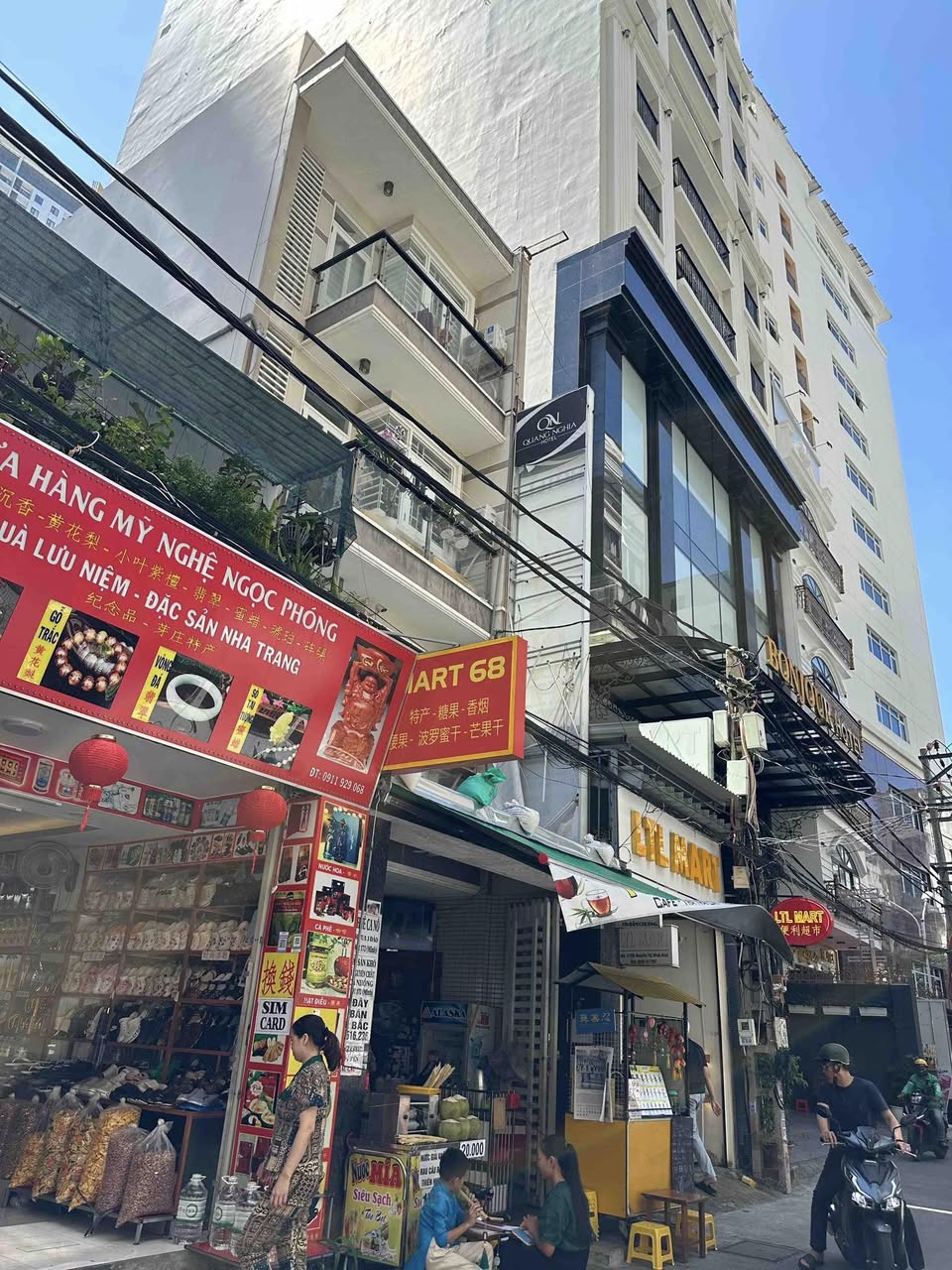 Bán toà nhà căn hộ hẻm Hùng Vương, Nha Trang, hẻm 7m