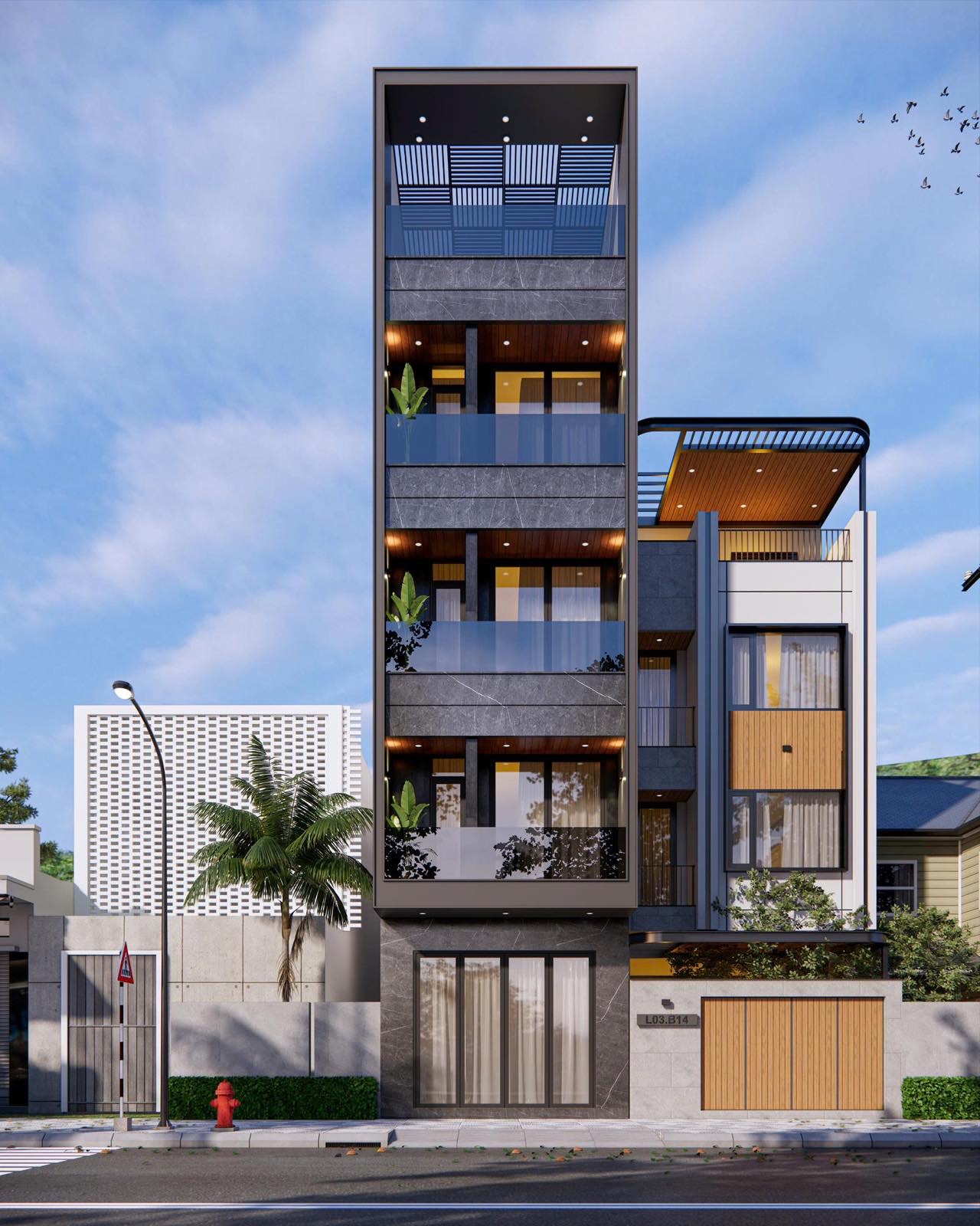 Bán Nhà phố mặt tiền đường Trần Quý Cáp, Nha Trang 5 tầng 