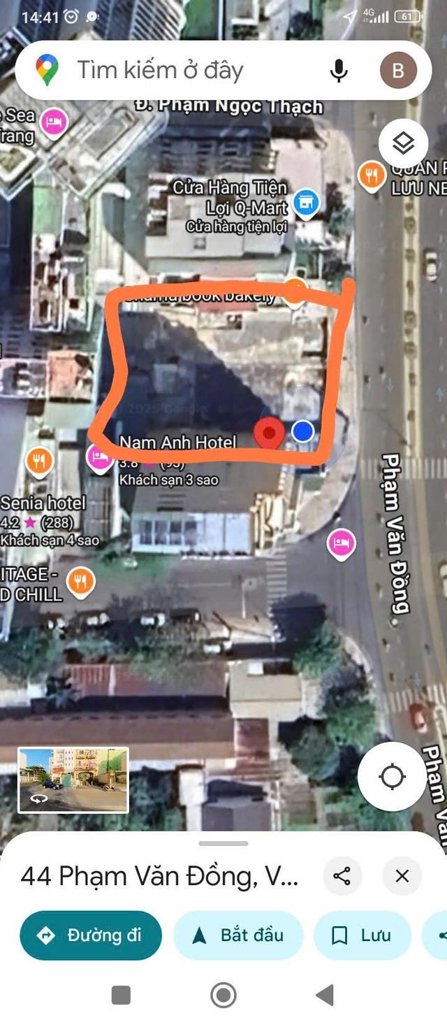 Bán đất mặt Biển Phạm Văn Đồng, Nha Trang 606m2