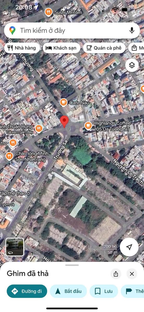 Bán nhà c4 mặt tiền đường Dã Tượng, Phước Long, Nha Trang, cách Biển 500m