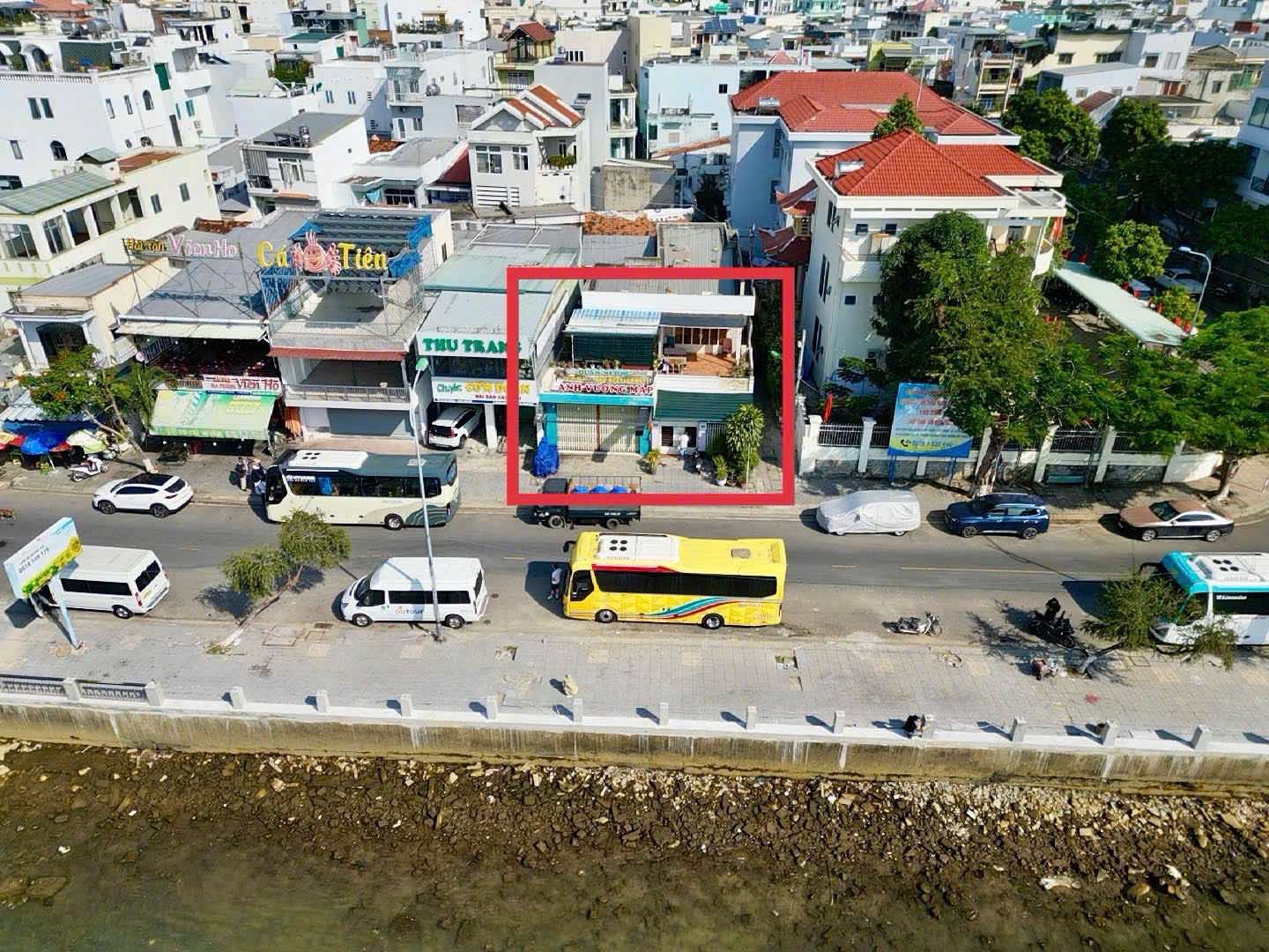 Bán đất mặt tiền đường Cù Lao Trung, Nha Trang, View Sông