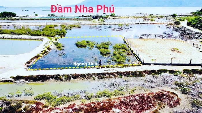 Đất ven biển Ninh Ích cách biển Nha Phu hơn 100m