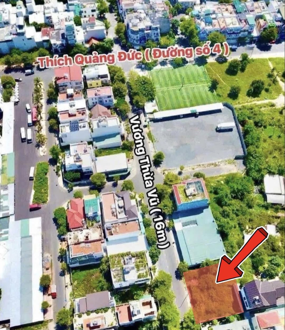 Bán Đất Biệt Thự mặt tiền đường Vương Thừa Vũ KĐT Phước Long A, Nha Trang