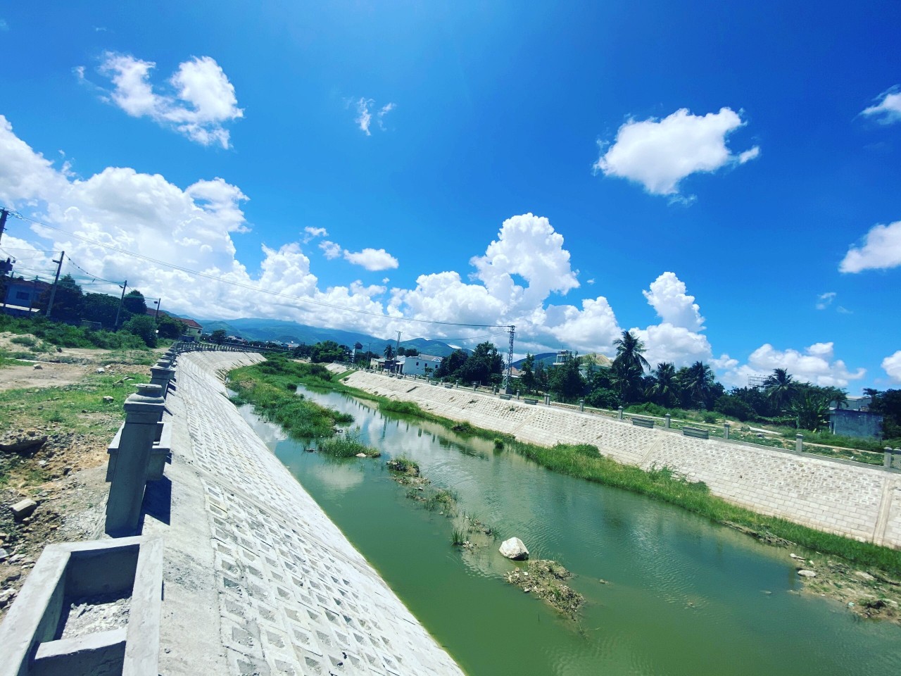 Lô đất 2 mặt tiền View sông Thị Trấn Diên Khánh