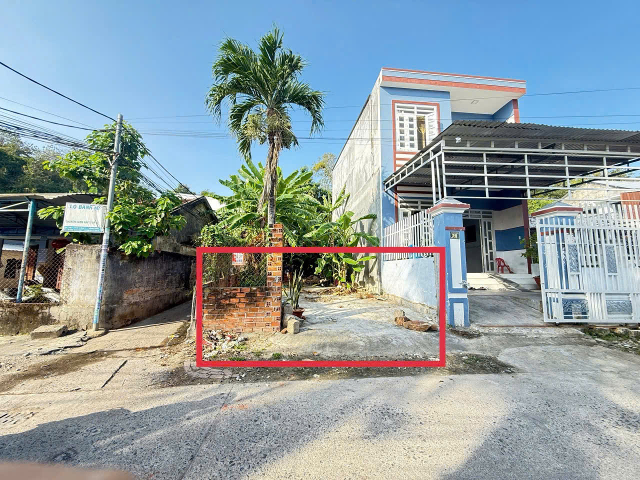 LÔ GÓC ĐẸP – MẶT TIỀN ĐƯỜNG NÚI CẤM – NAM NHA TRANG. Giá 3ty850