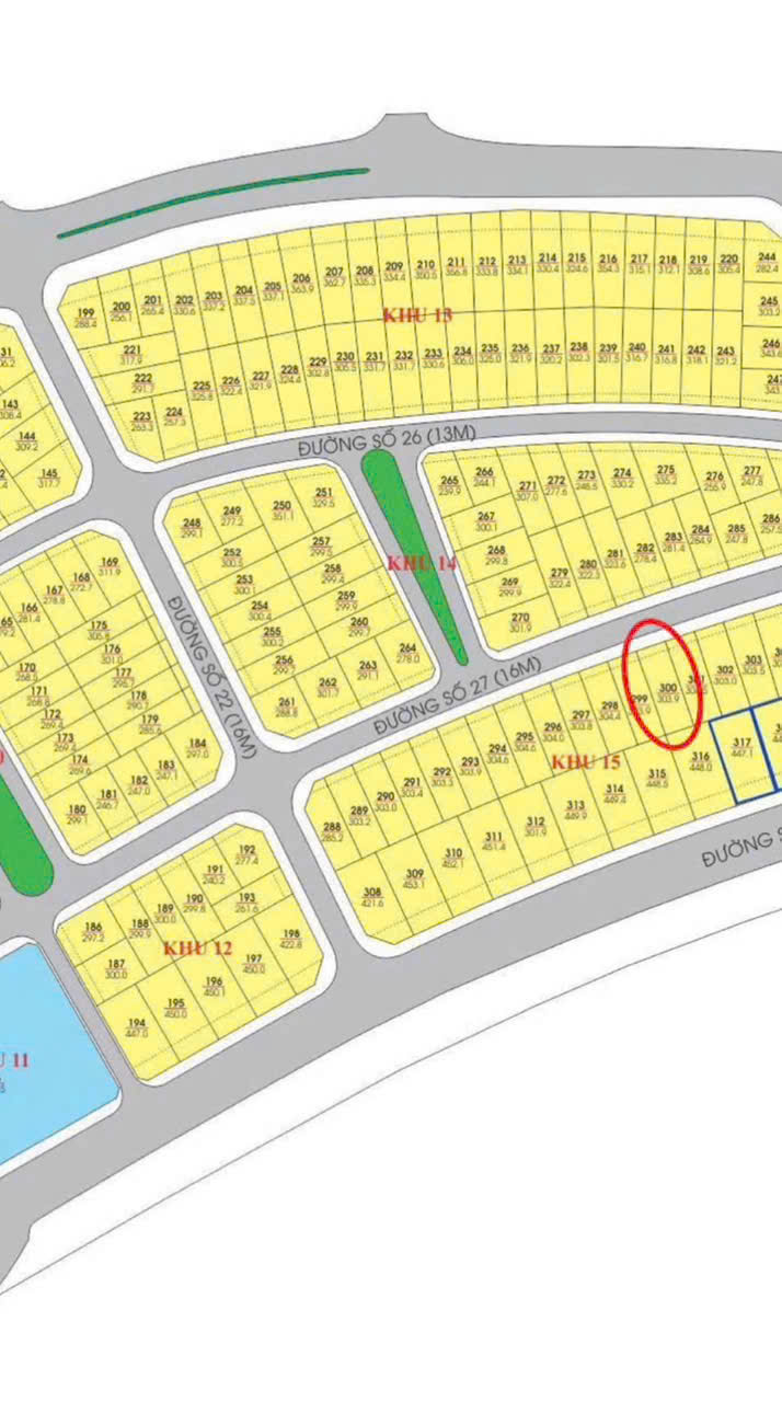 Mặt nhựa đường Xuân Thủy - lấn biển Vĩnh Hoà * Cách bến du thuyền: 50m. DT Gần 304m2. Giá 42.5tr/m2