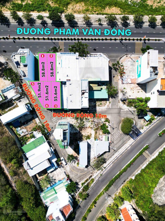 Bán Đất mặt tiền đường Phạm Văn Đồng view trực diện biển Nha Trang.