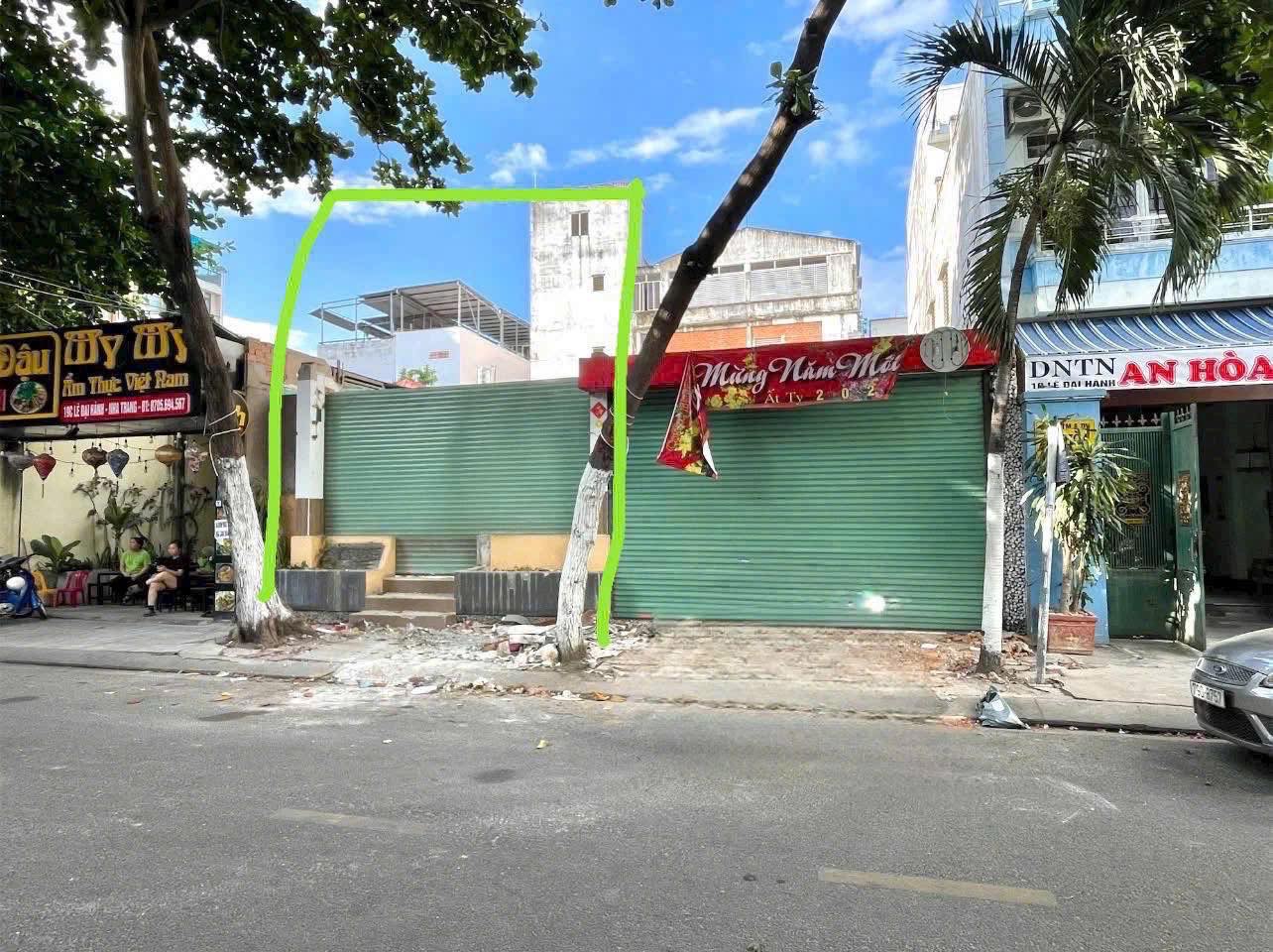 Bán đất mặt tiền Lê Đại Hành, Nha Trang ngang 5,5m