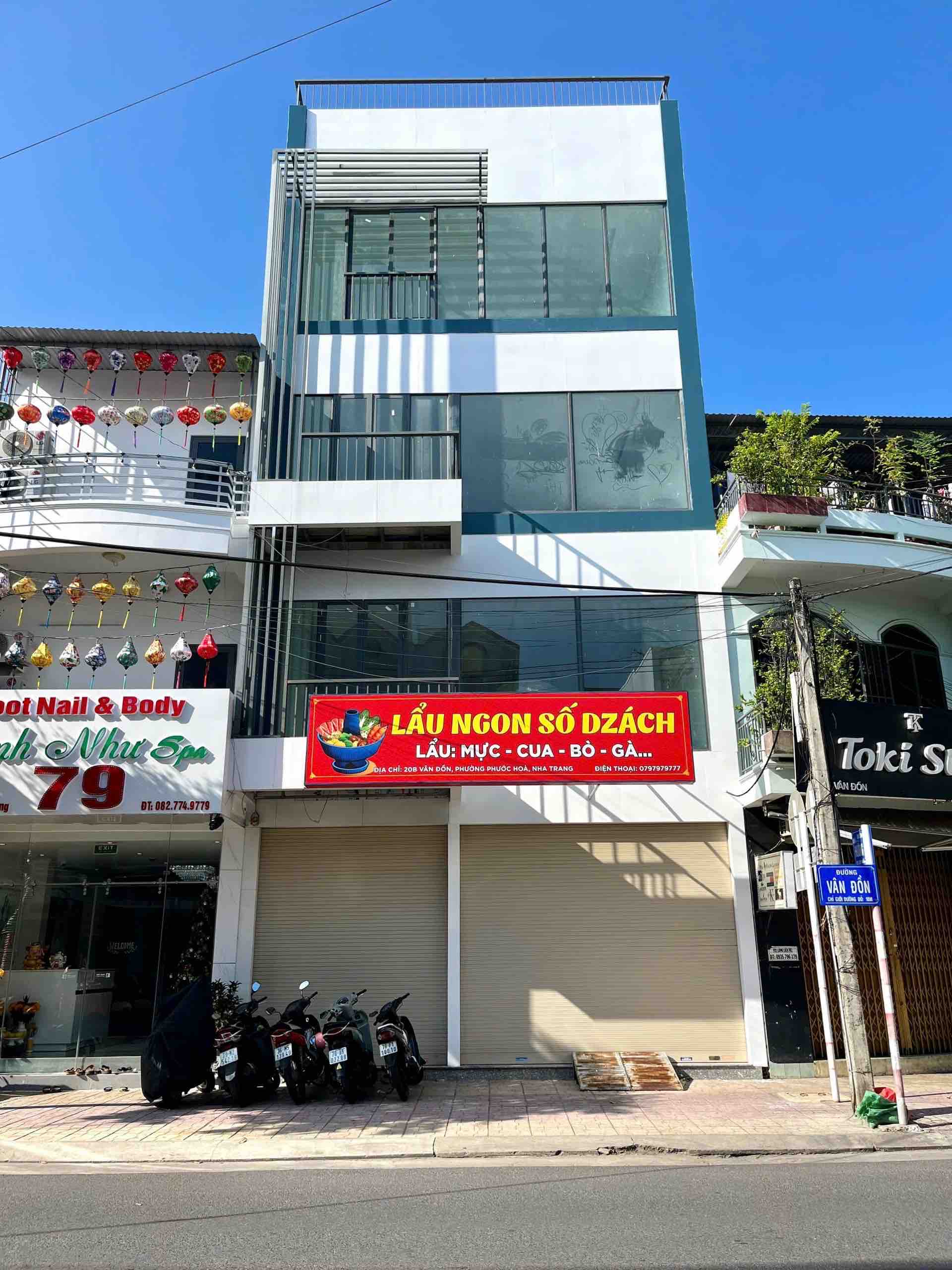 Bán nhà mặt đường Vân Đồn, Nha Trang 154m2 26 tỷ