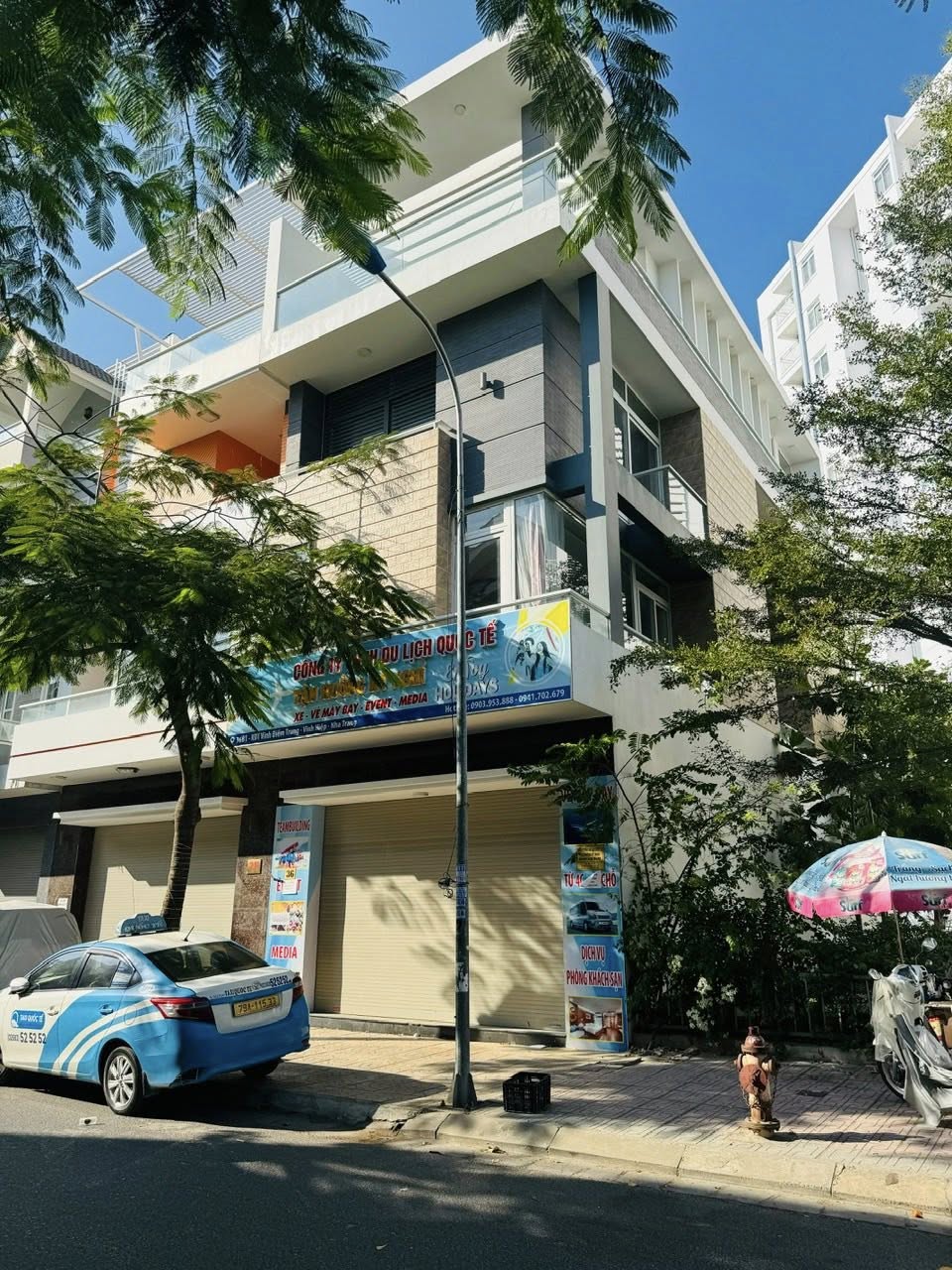 Bán nhà góc 3 mặt tiền đường B1 Vĩnh Điềm Trung cách siêu thị Go chỉ 50m