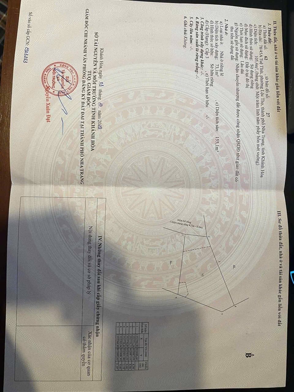 Bán đất hẻm đường Tuệ Tĩnh, Nha Trang, cách Biển 500m, giá rẻ 110tr/m