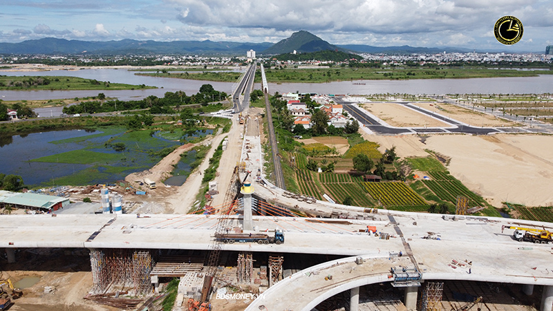 cầu vượt đường sắt Nam TP Tuy Hòa